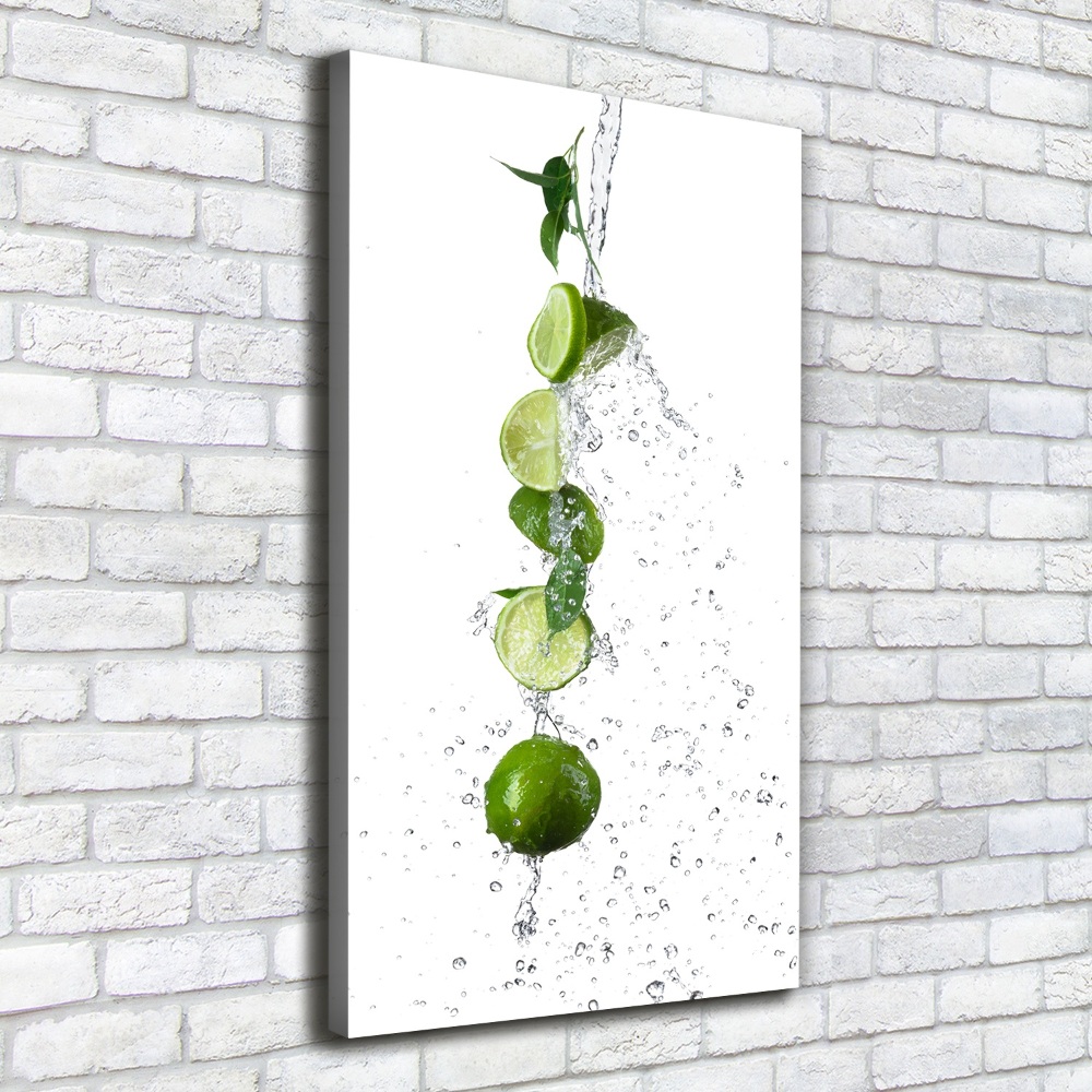 Wall art canvas Lime