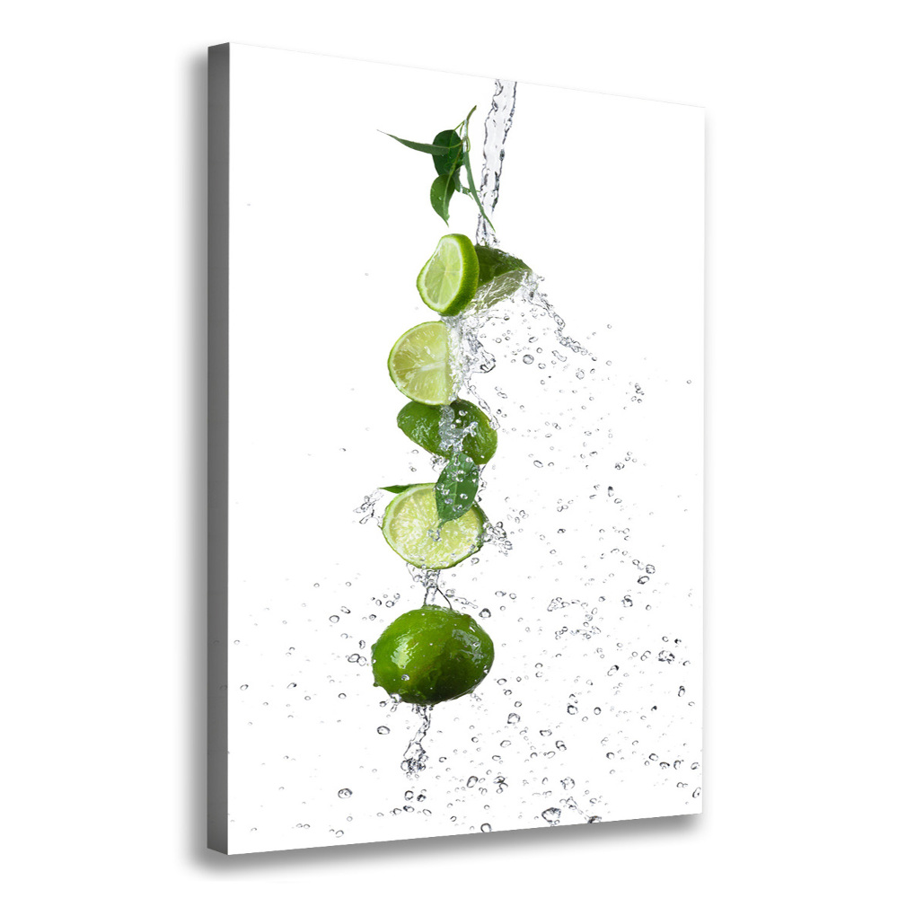 Wall art canvas Lime