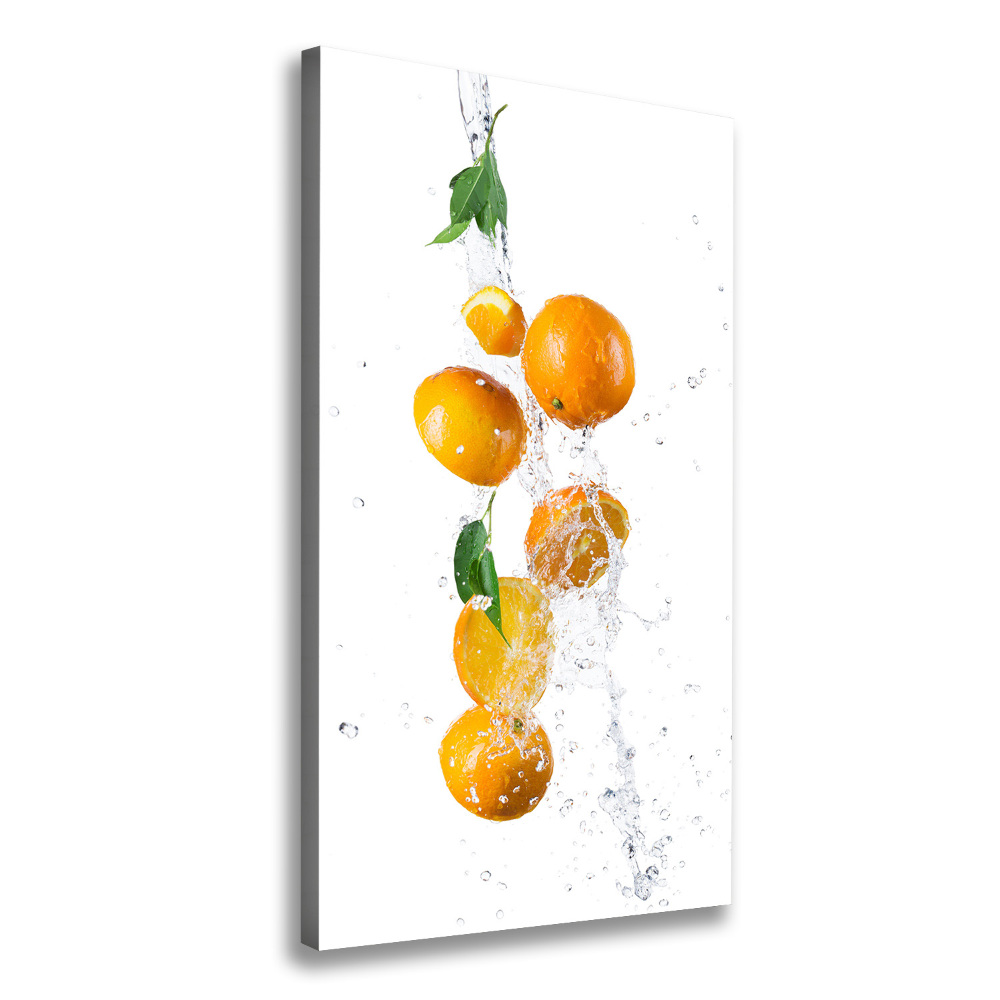 Picture canvas print Oranges