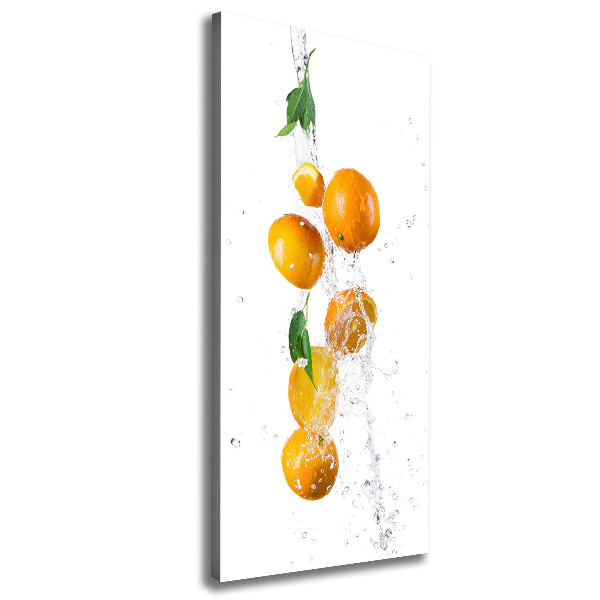 Picture canvas print Oranges