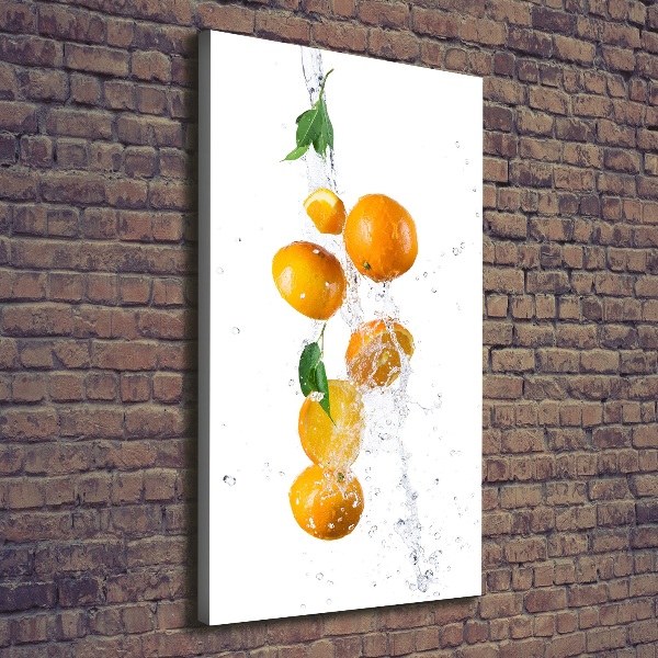 Picture canvas print Oranges