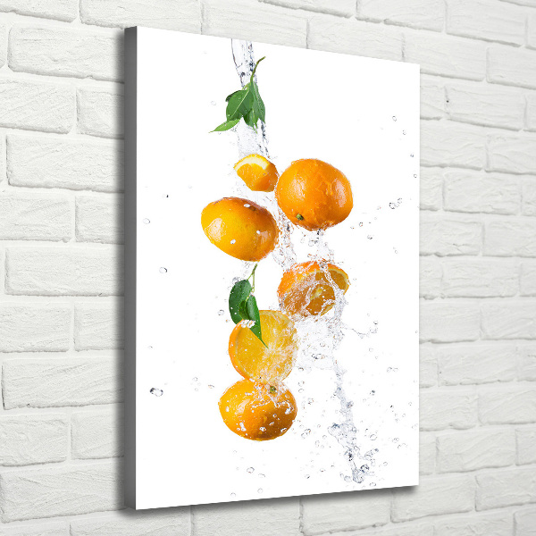 Picture canvas print Oranges