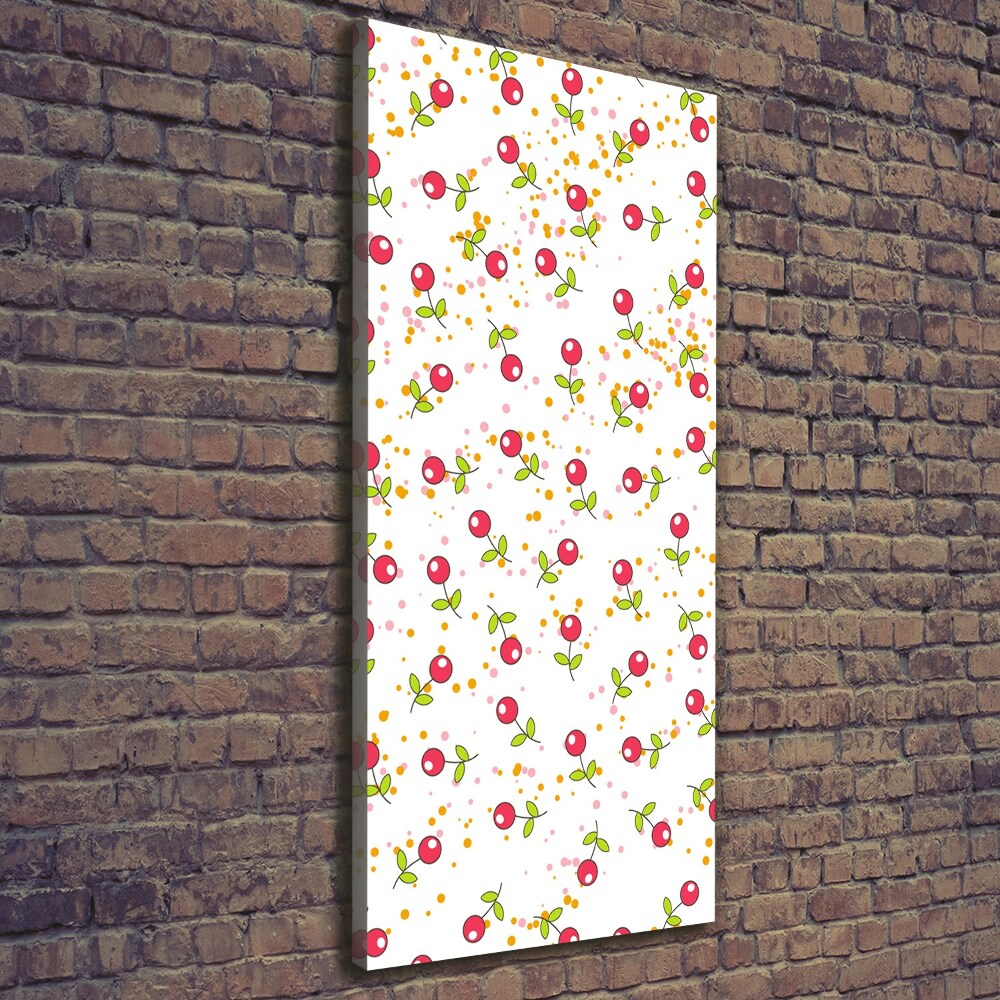 Wall art canvas Cherries