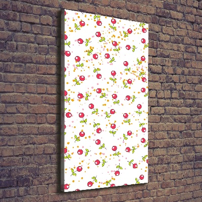 Wall art canvas Cherries