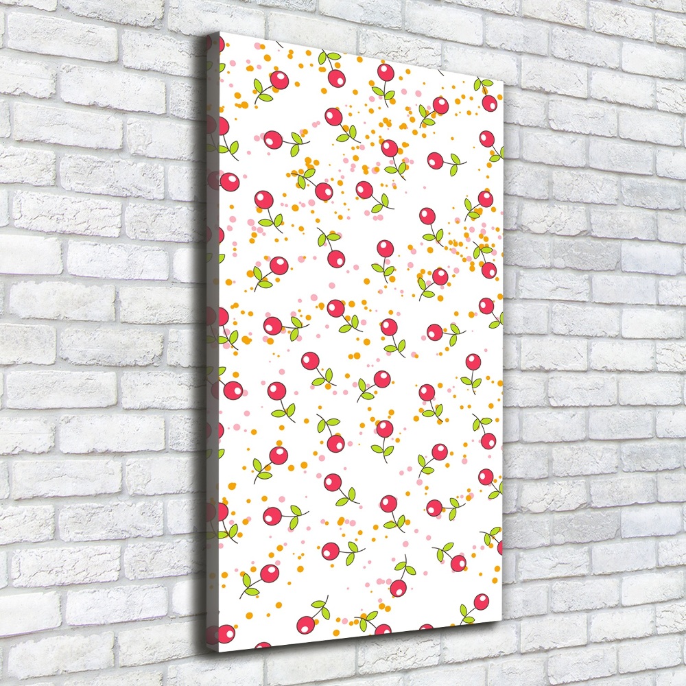 Wall art canvas Cherries