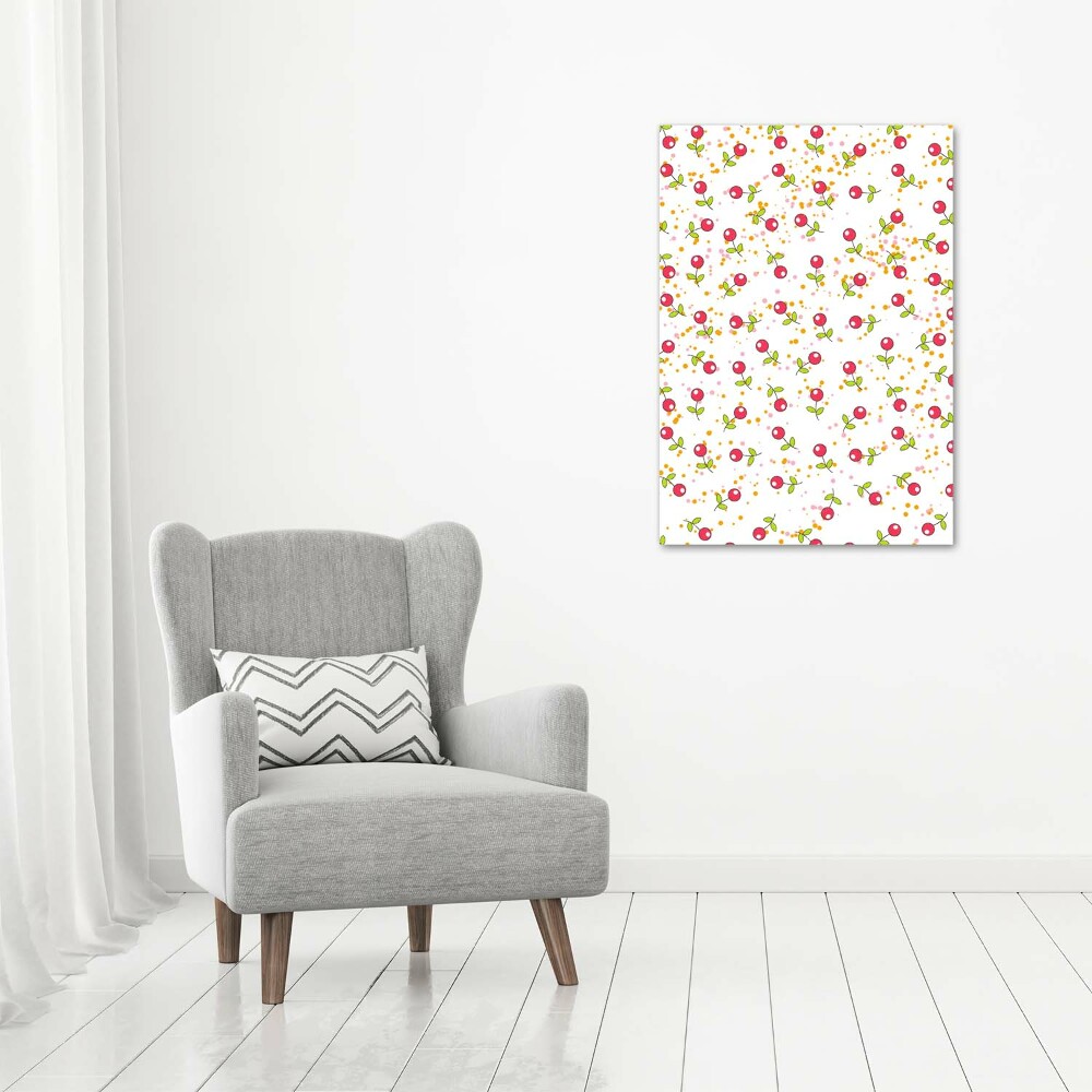 Wall art canvas Cherries