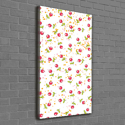 Wall art canvas Cherries