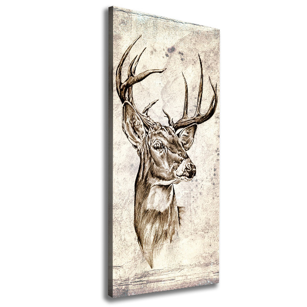 Canvas print Deer