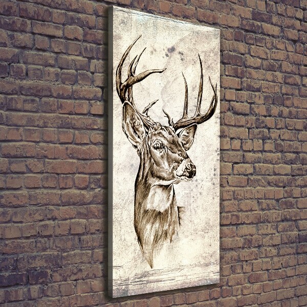 Canvas print Deer