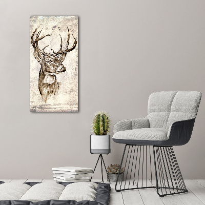 Canvas print Deer