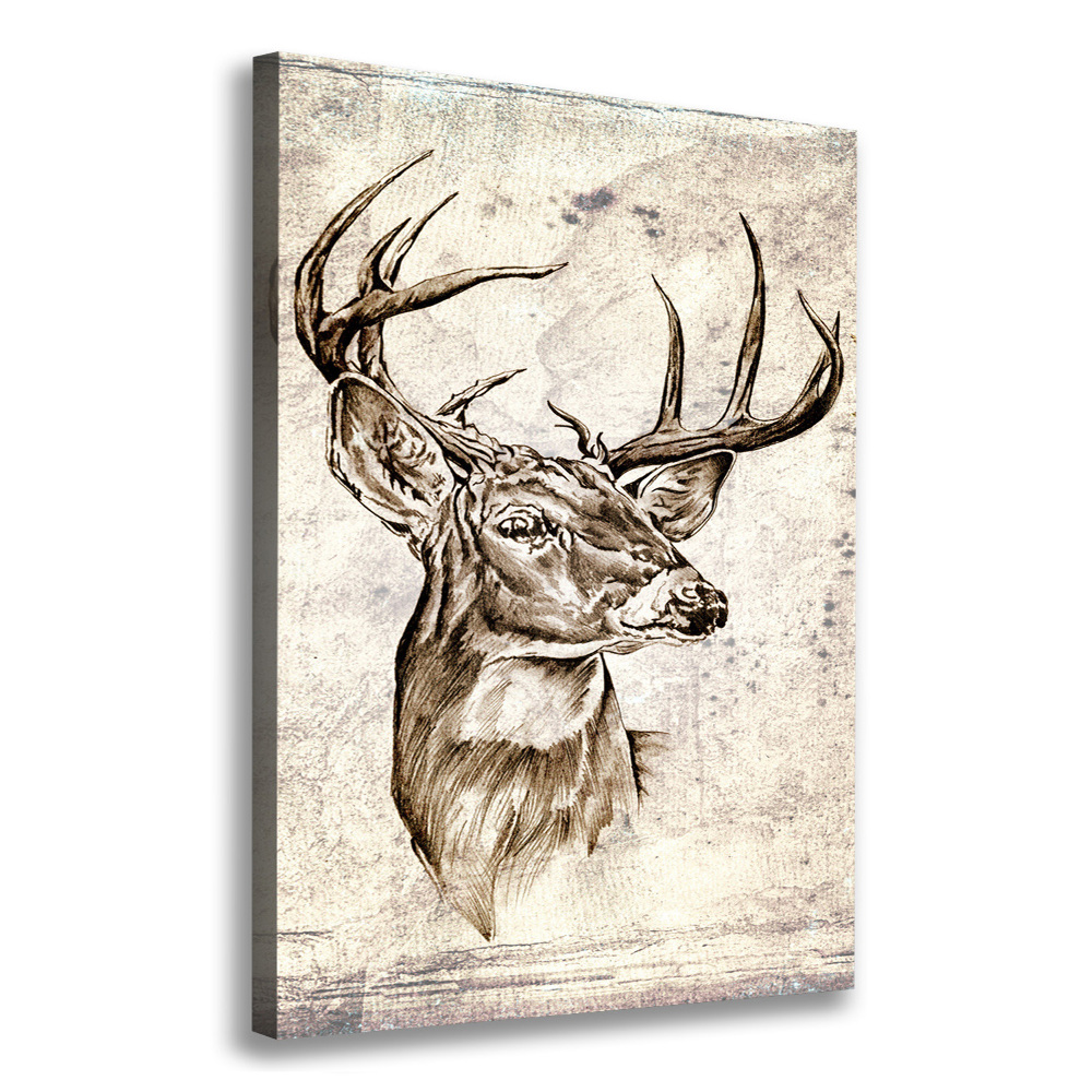 Canvas print Deer