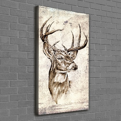 Canvas print Deer