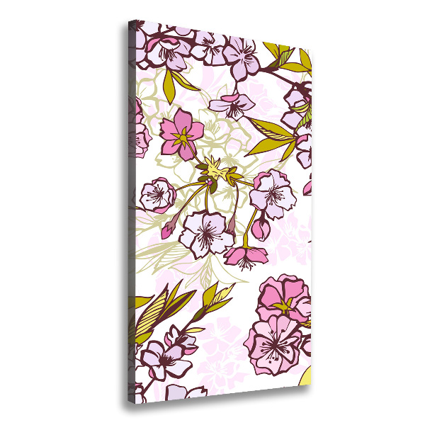 Large canvas wall art Cherry blossoms