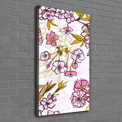 Large canvas wall art Cherry blossoms