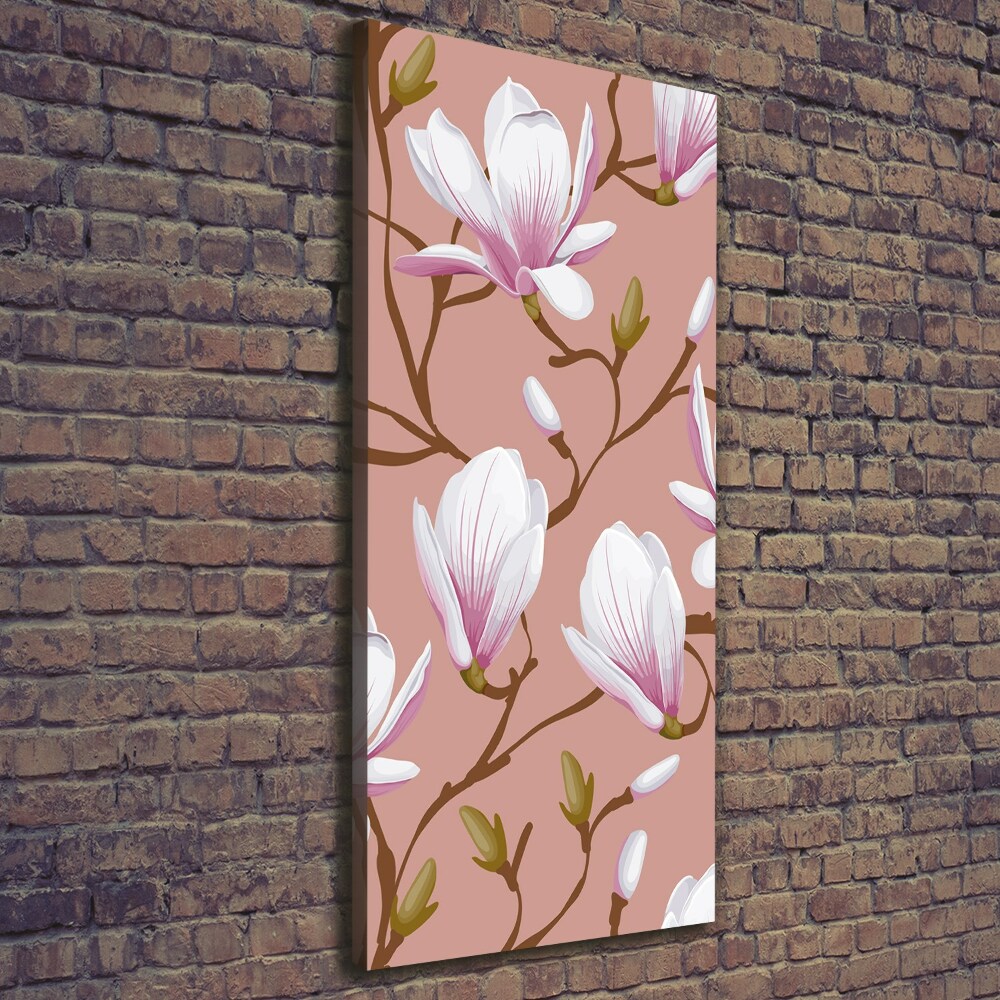 Large canvas wall art Magnolia