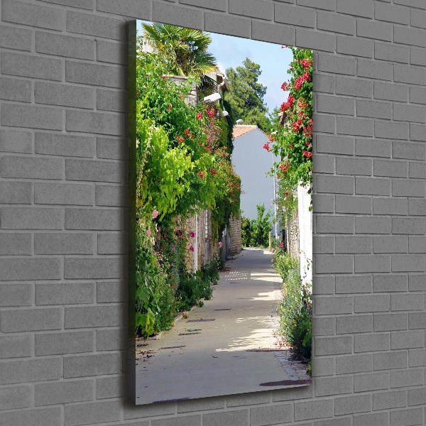 Canvas print French streets