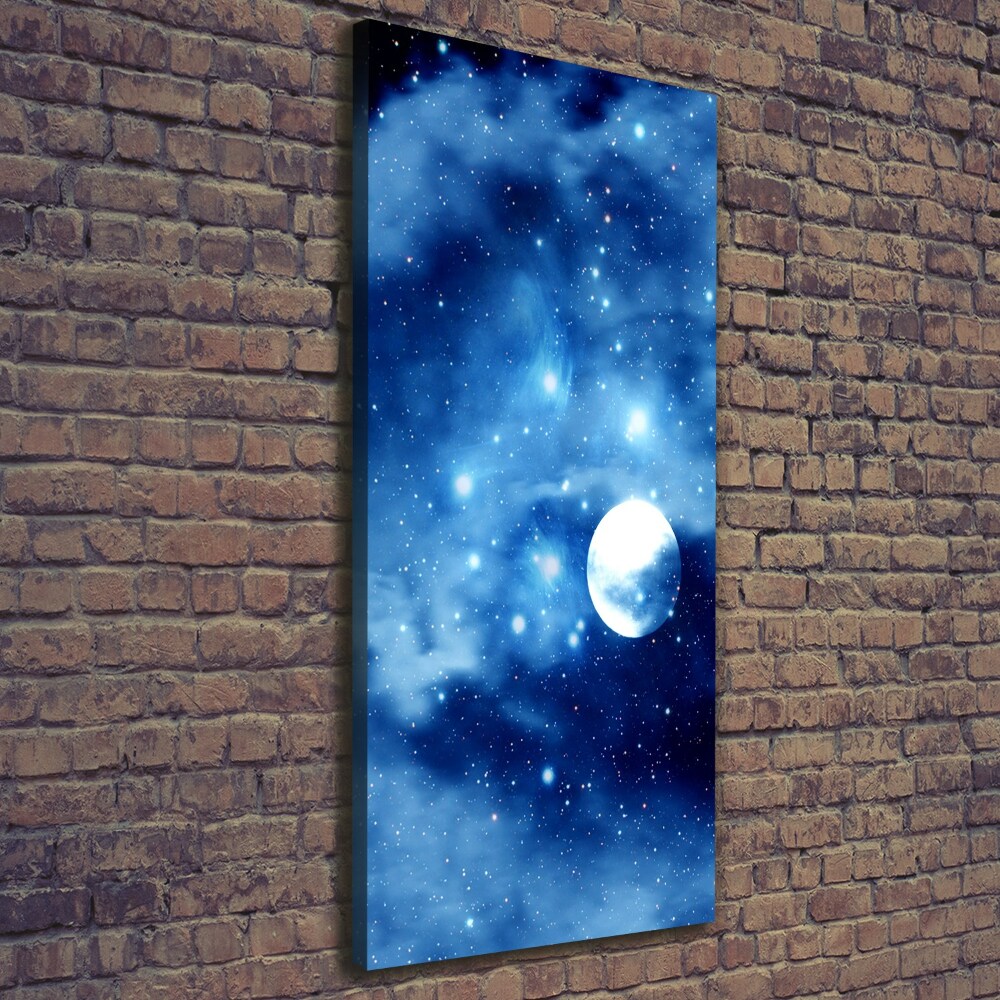 Canvas wall art full moon