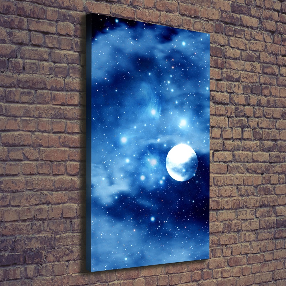 Canvas wall art full moon