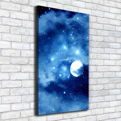 Canvas wall art full moon