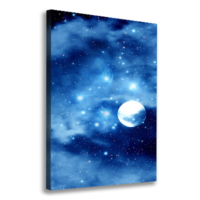 Canvas wall art full moon