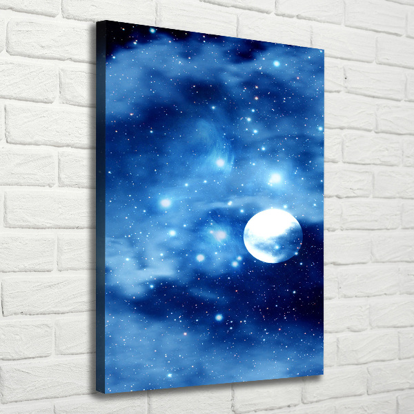 Canvas wall art full moon