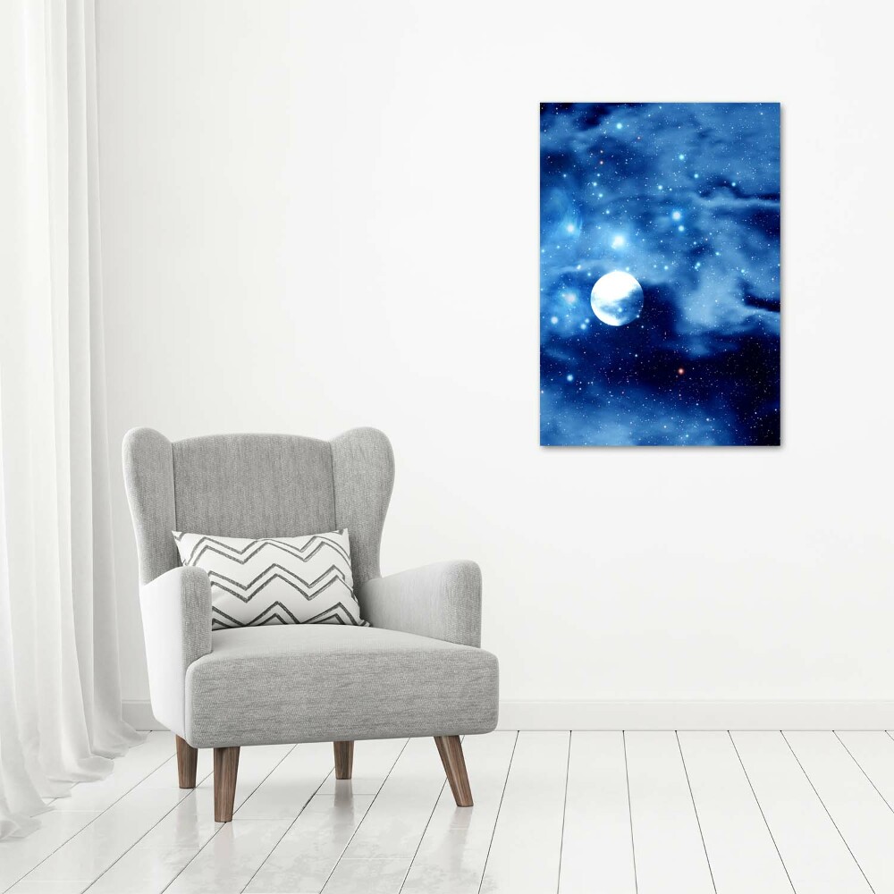 Canvas wall art full moon