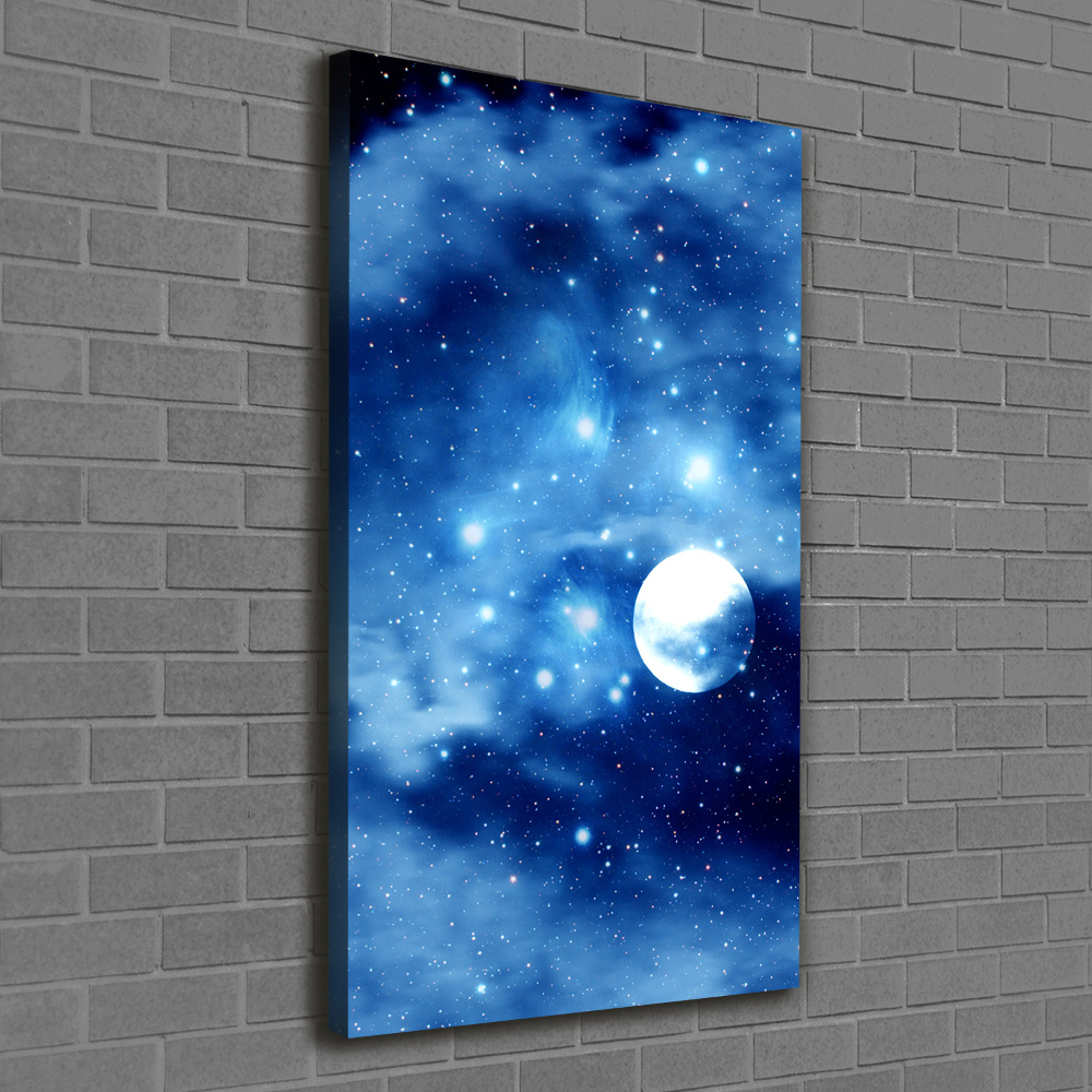 Canvas wall art full moon