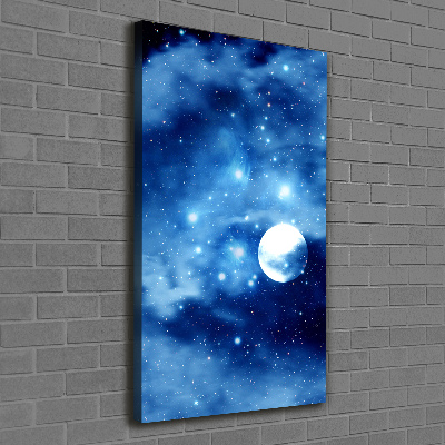 Canvas wall art full moon