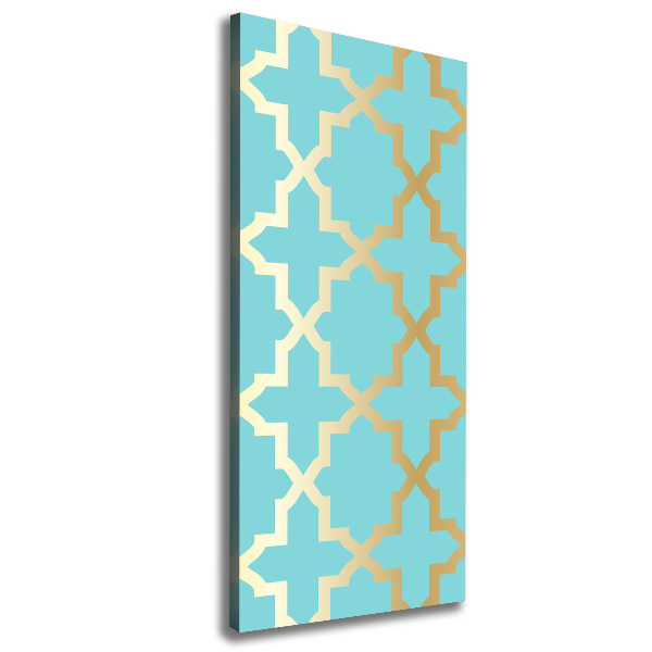 Canvas wall art Arabic pattern