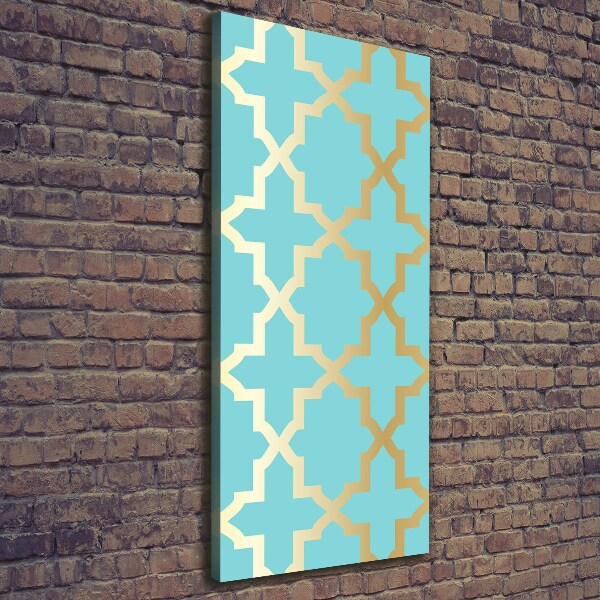 Canvas wall art Arabic pattern