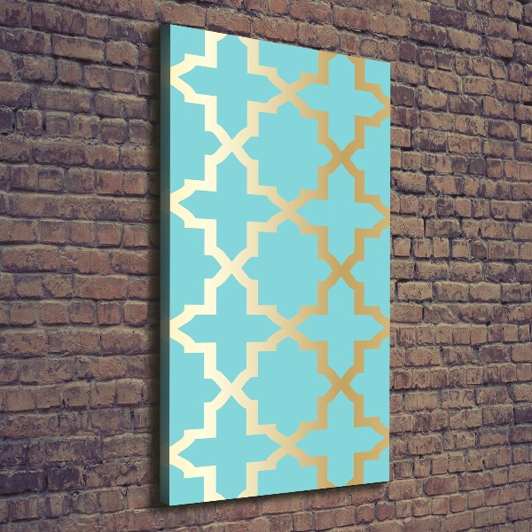 Canvas wall art Arabic pattern