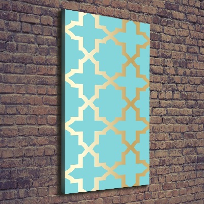 Canvas wall art Arabic pattern