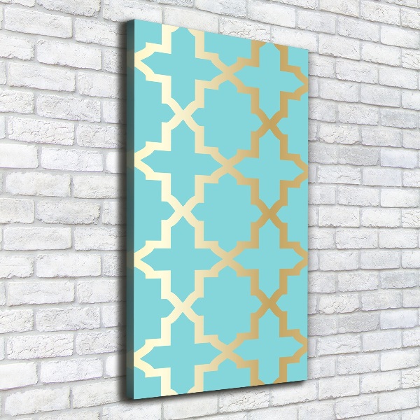 Canvas wall art Arabic pattern