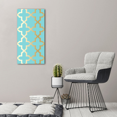 Canvas wall art Arabic pattern