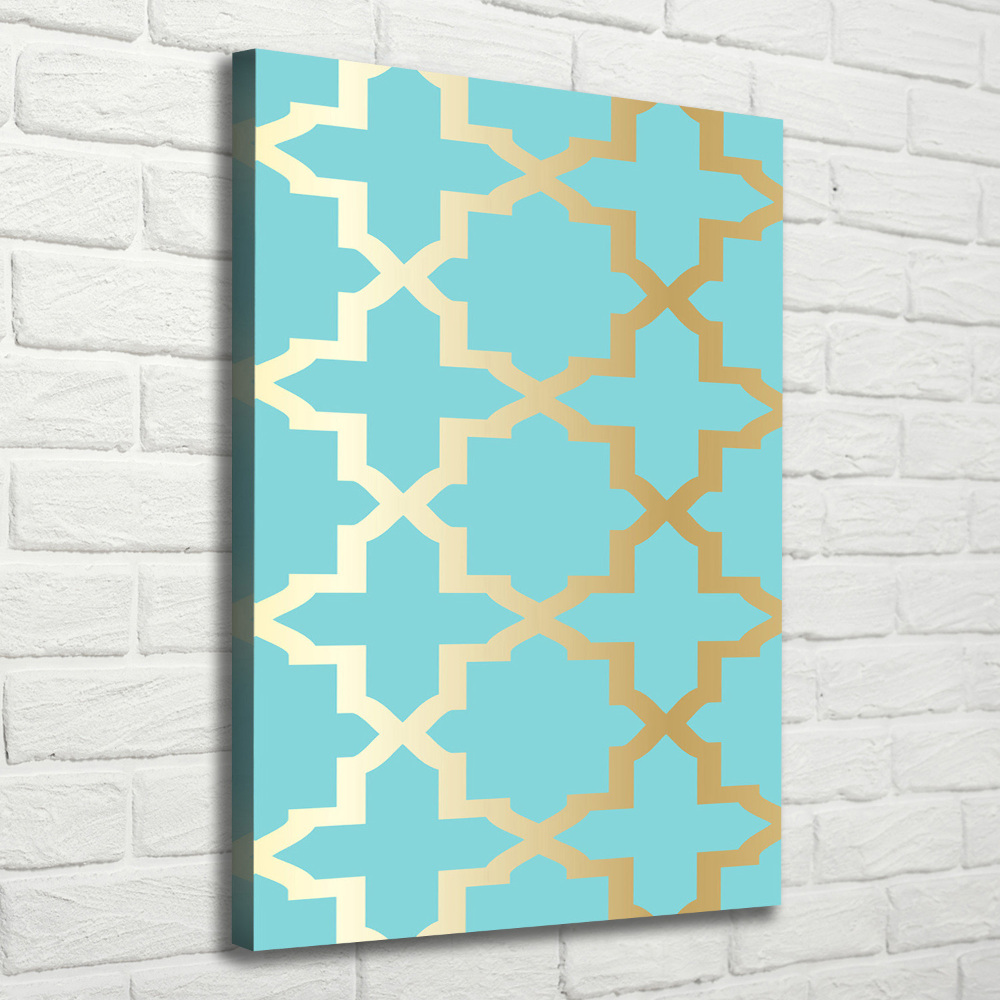 Canvas wall art Arabic pattern