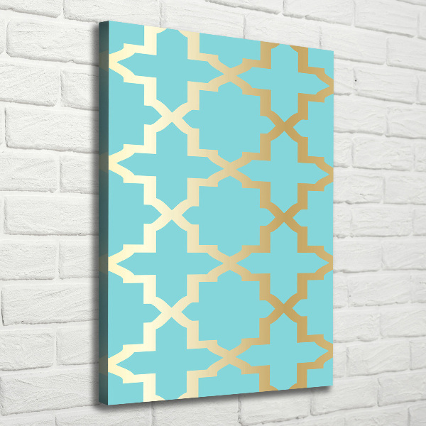 Canvas wall art Arabic pattern