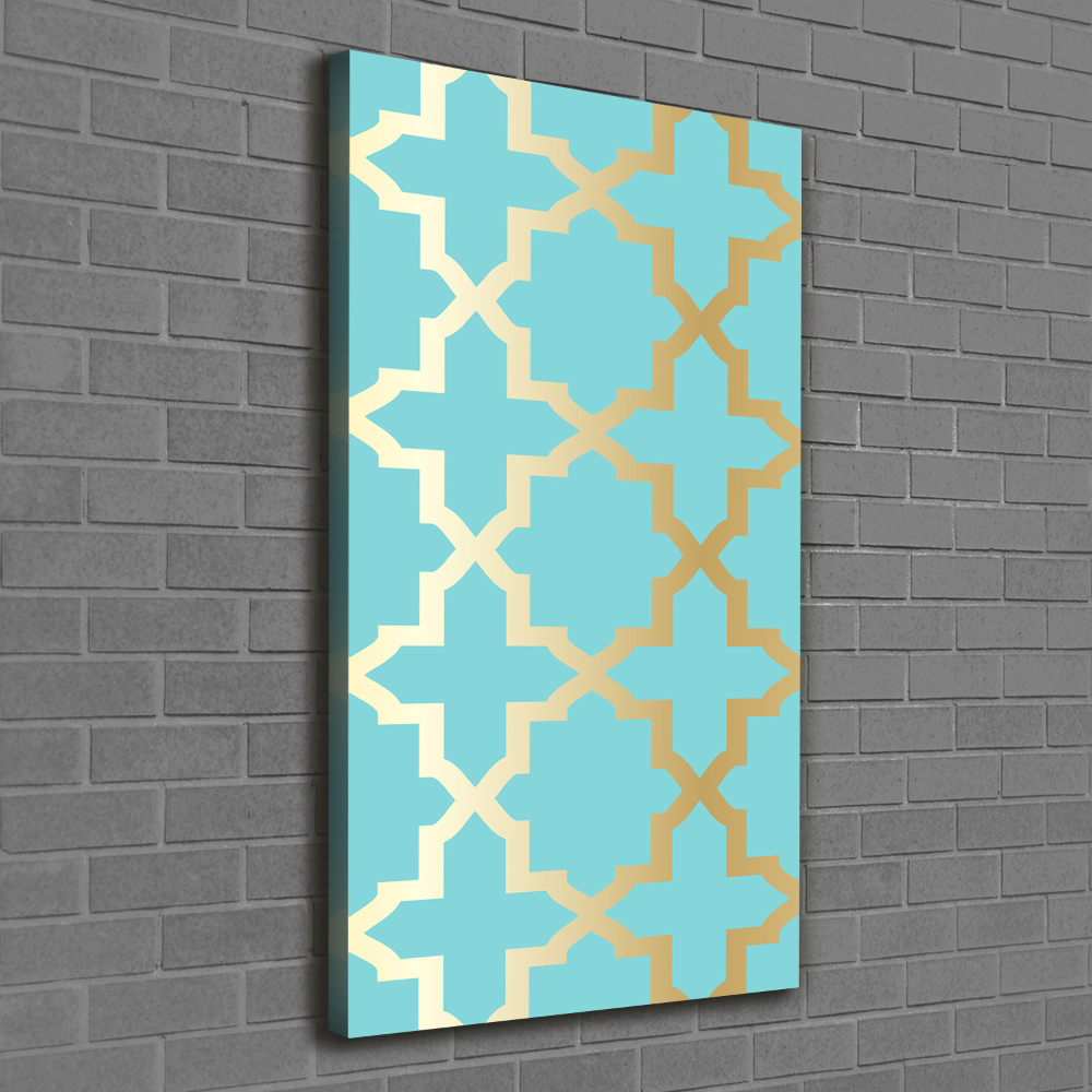 Canvas wall art Arabic pattern