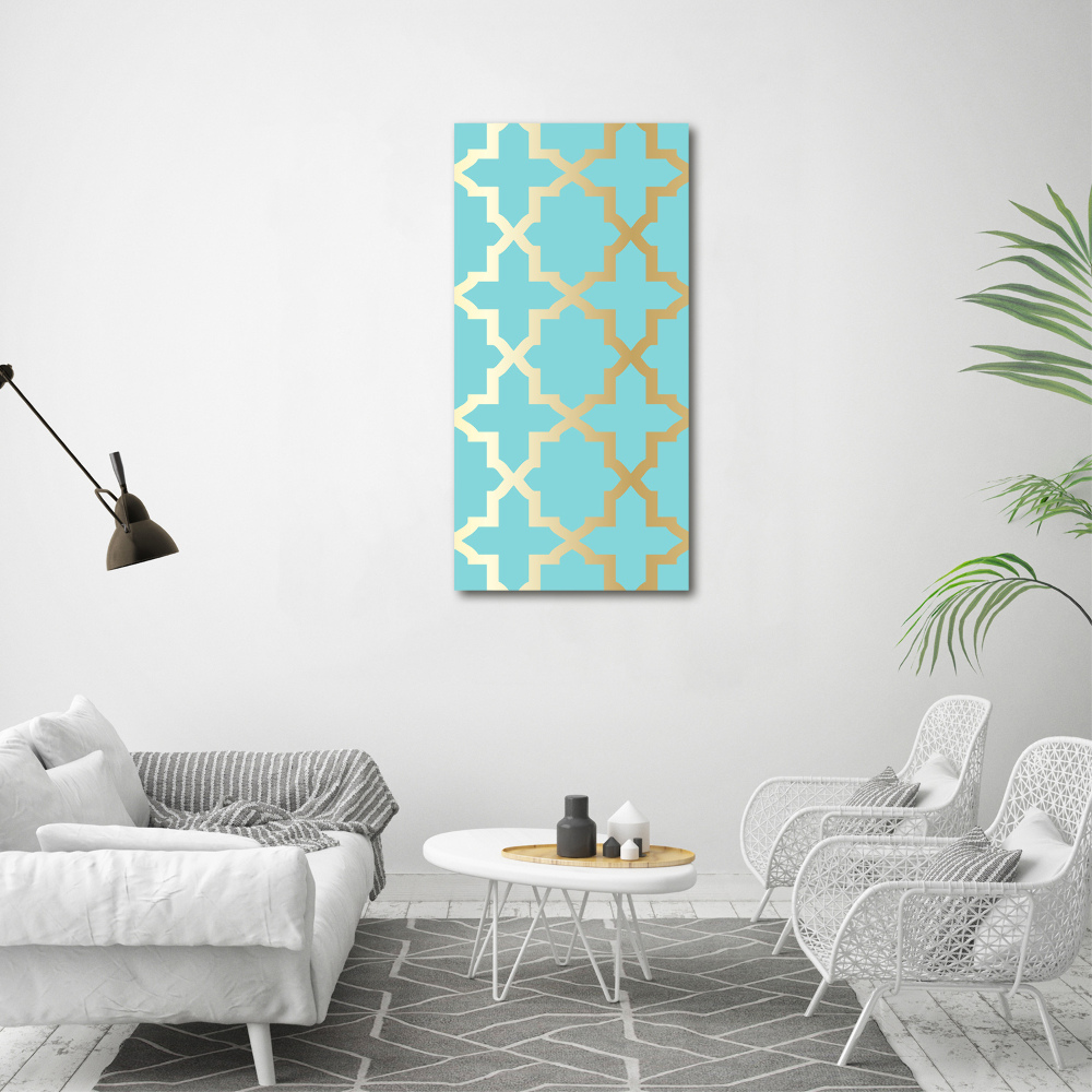 Canvas wall art Arabic pattern