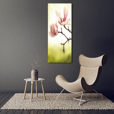 Wall art canvas Magnolia flowers