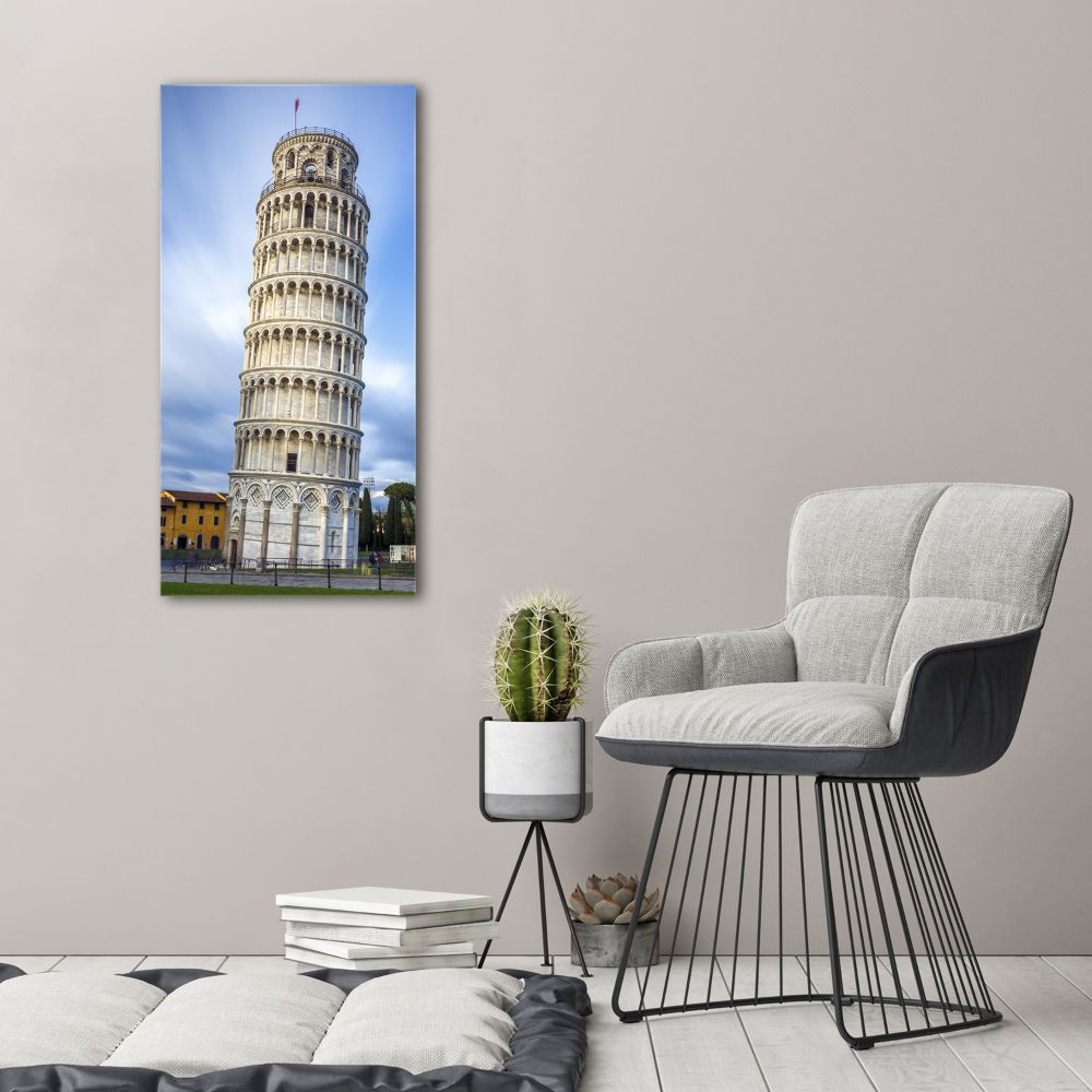 Canvas wall art PIZA Tower curve