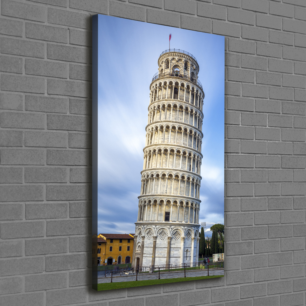 Canvas wall art PIZA Tower curve