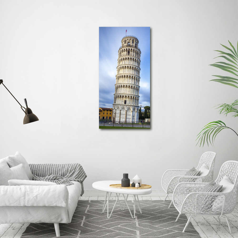 Canvas wall art PIZA Tower curve