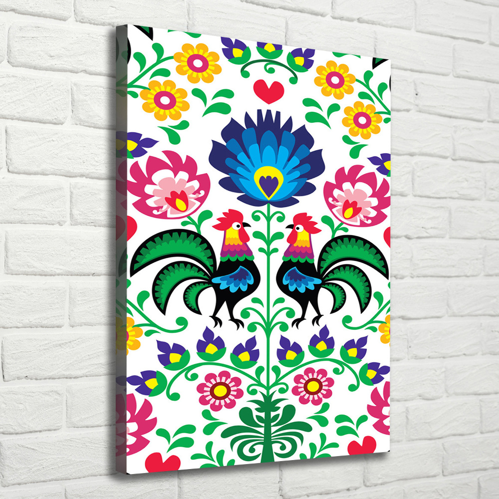 Canvas print Ethnic pattern