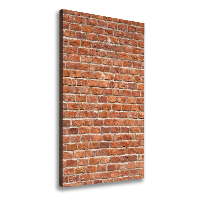 Picture canvas print Brick wall