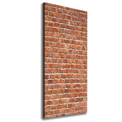 Picture canvas print Brick wall