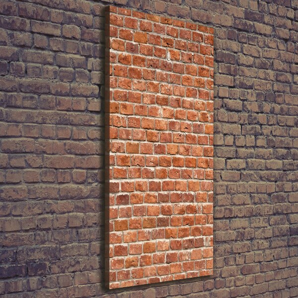 Picture canvas print Brick wall