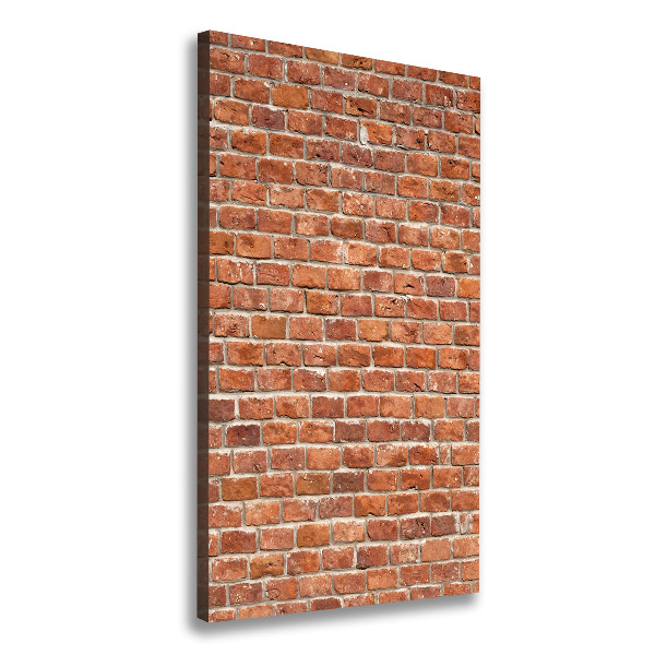 Picture canvas print Brick wall