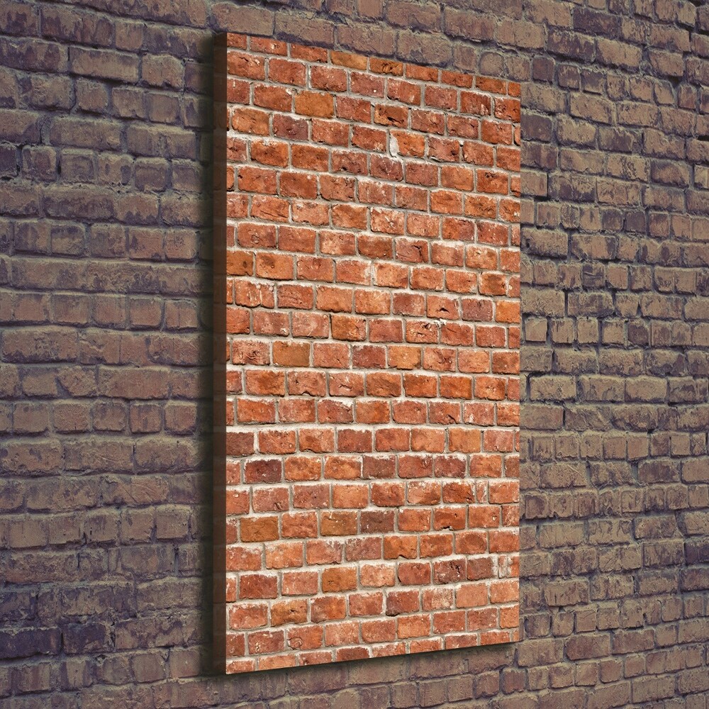 Picture canvas print Brick wall