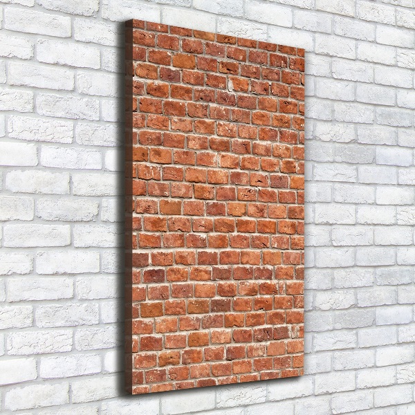 Picture canvas print Brick wall