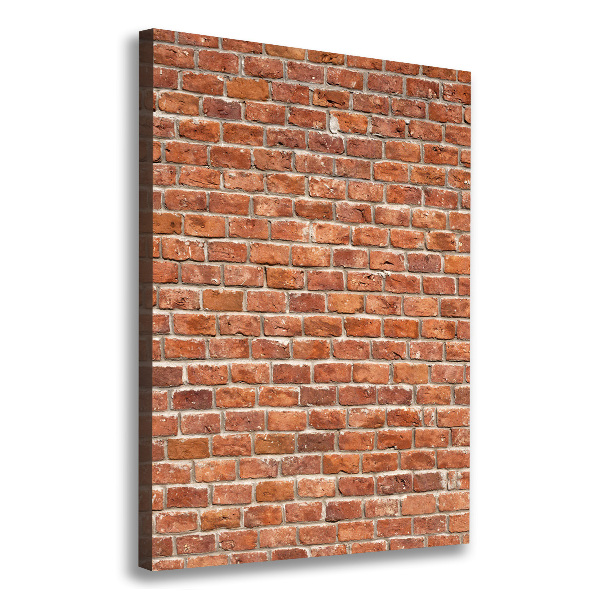 Picture canvas print Brick wall